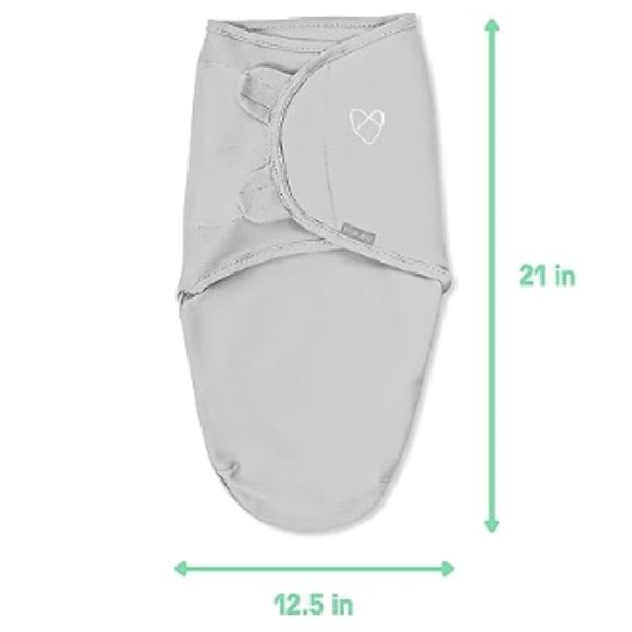 SwaddleMe Swaddle Adjustable Baby Wrap in Blue 3 Pack Stage 1 NEW - Picture 5 of 5